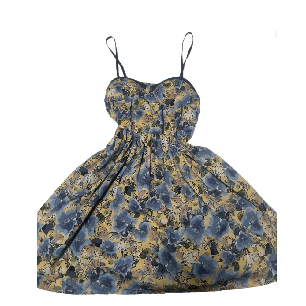 Bustier mini dress
